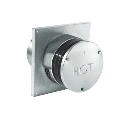 Duravent 4 x 6 Round Horizontal Termination Cap DirectVent Pro