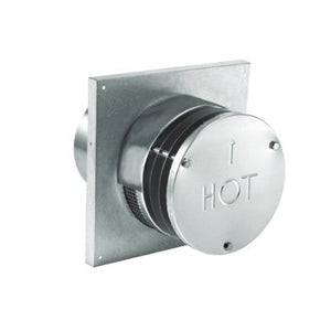 Duravent 4 x 6 Round Horizontal Termination Cap DirectVent Pro
