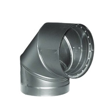 Duravent 7 inch DVL Double-Wall Black 90 Degree Elbow Elbows
