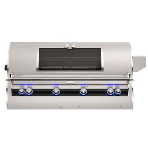 Fire Magic Echelon Built In NG Grill with Analog Thermometer, Magic View Window and Left Infrared Burner