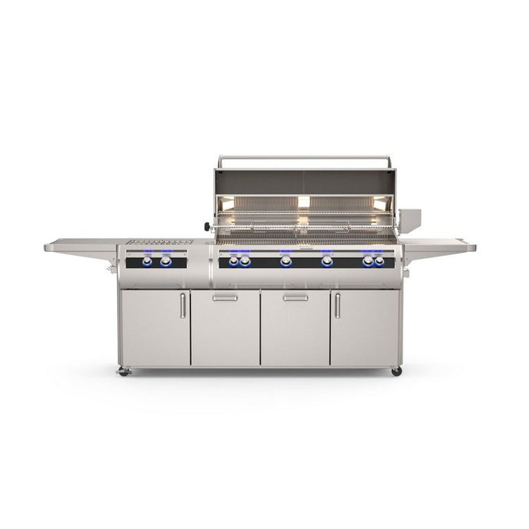 Fire Magic Echelon Portable Natural Gas Grill Analog Thermometer, Magic View Window and Power Burner