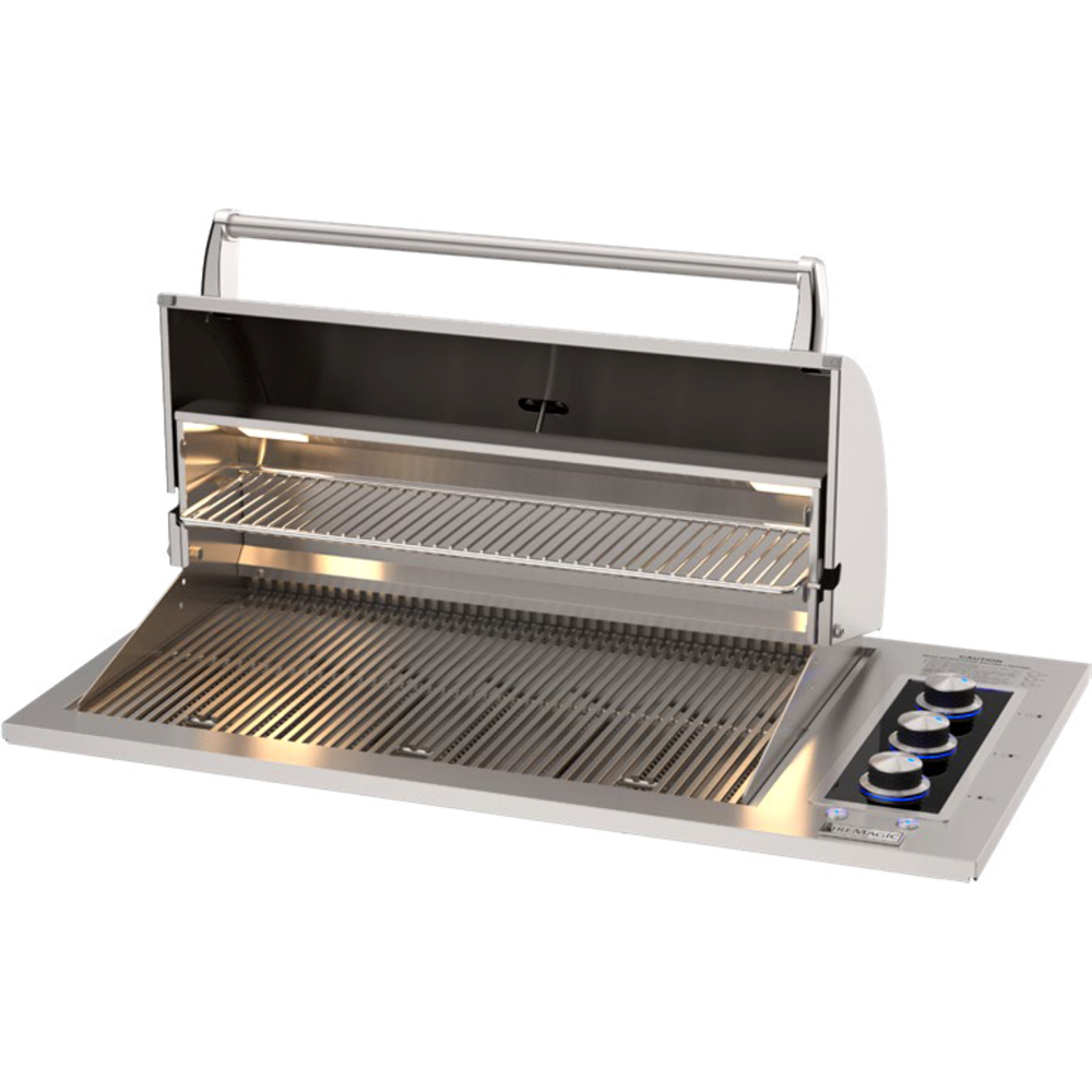 Fire Magic Echelon Drop-In NG Grill with Hood Natural Gas view 2