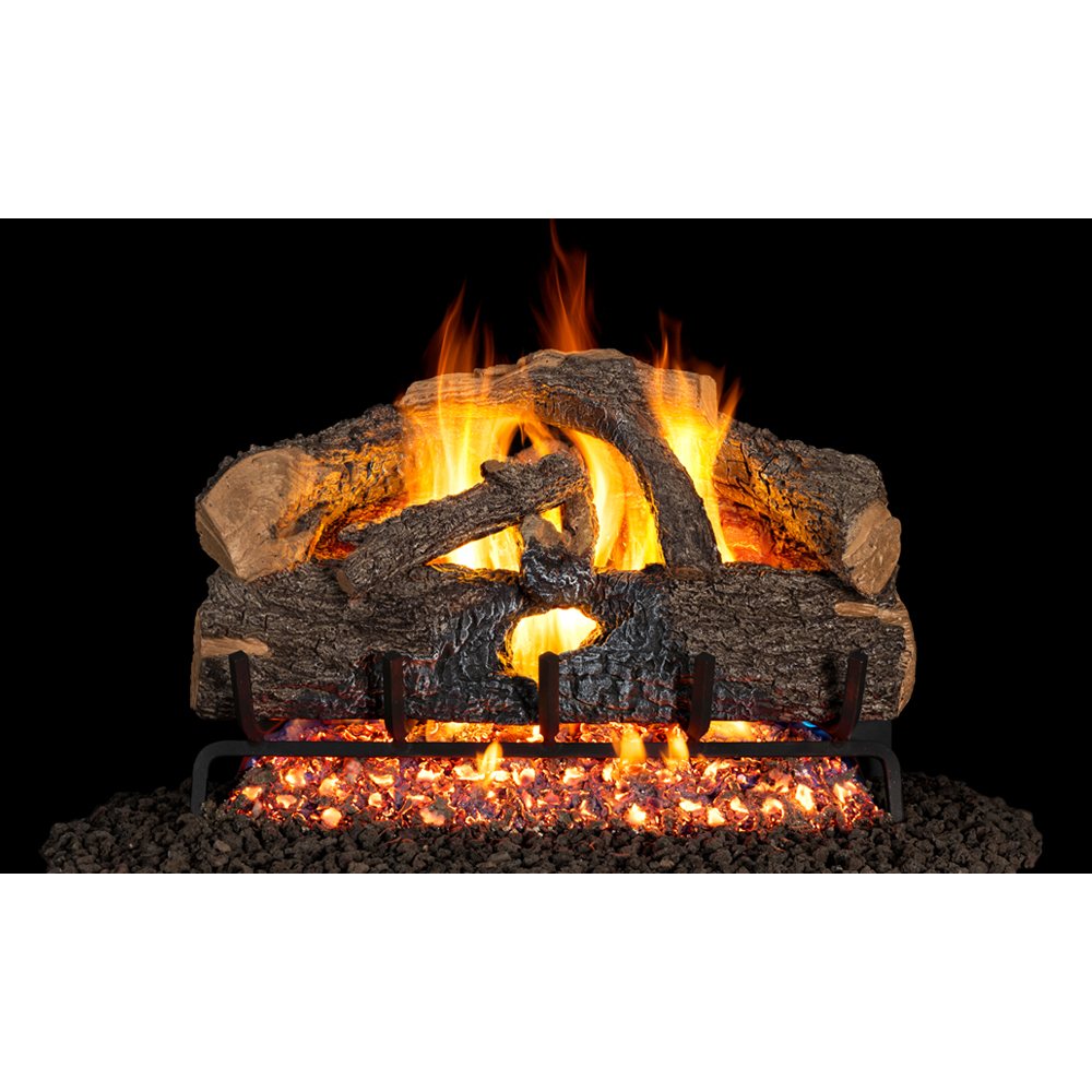 Real Fyre 24"Charred Evergreen Oak Vented Logs