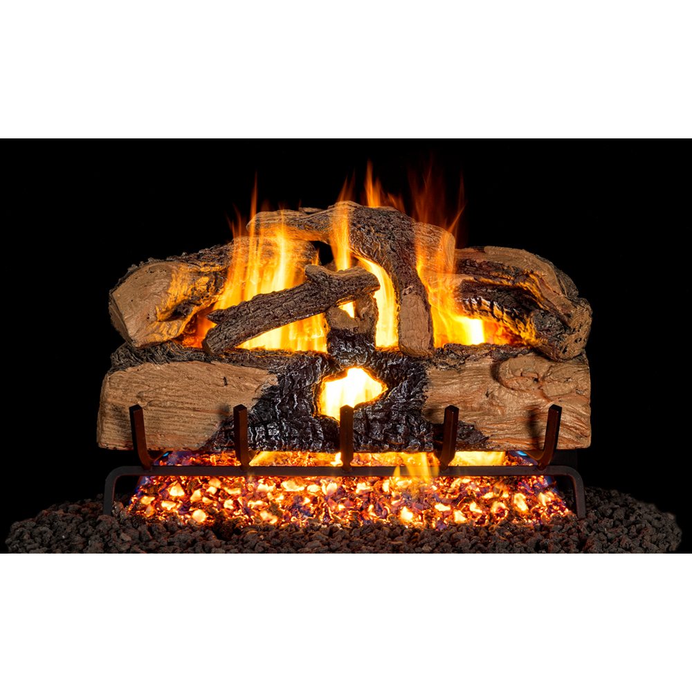 Real Fyre 30" Charred Evergreen Split Vented Logs