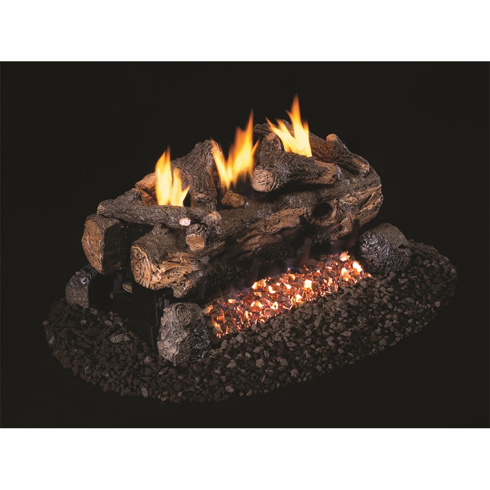 Real Fyre 24" Evening Fyre Split See Through Vent Free Gas Logs