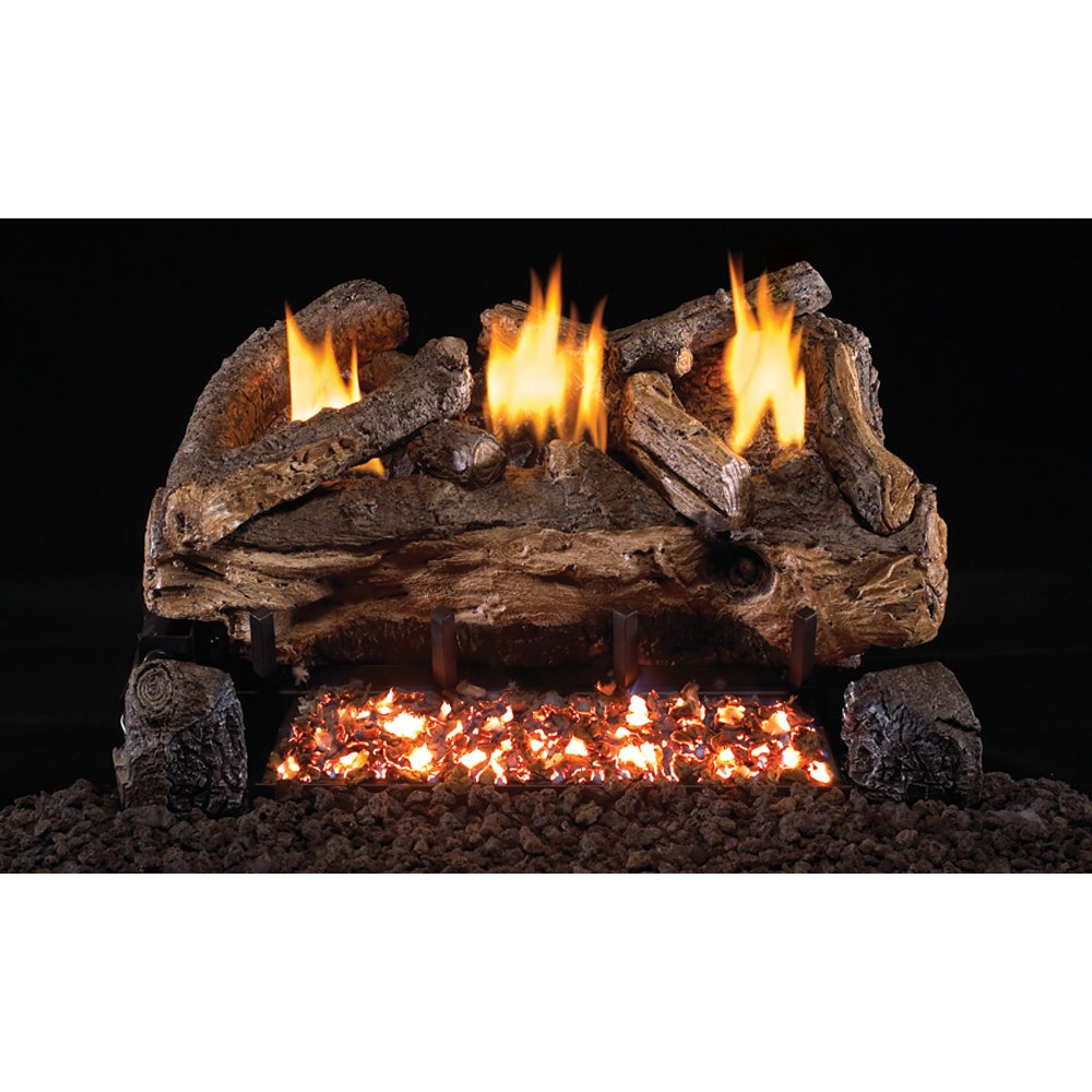 Real Fyre 16/18" Evening Fyre Split Vent Free Gas Logs