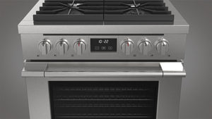 Fulgor Milano Accento 30 inch gas range F4PGR304S2 stainless steel