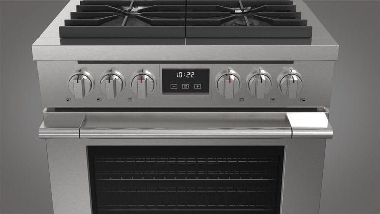 Fulgor Milano Accento 30 inch gas range F4PGR304S2 stainless steel