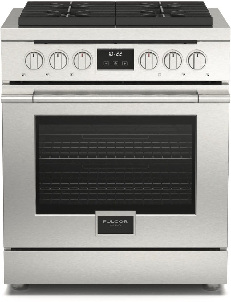 Fulgor Milano Accento 30 inch gas range F4PGR304S2 stainless steel