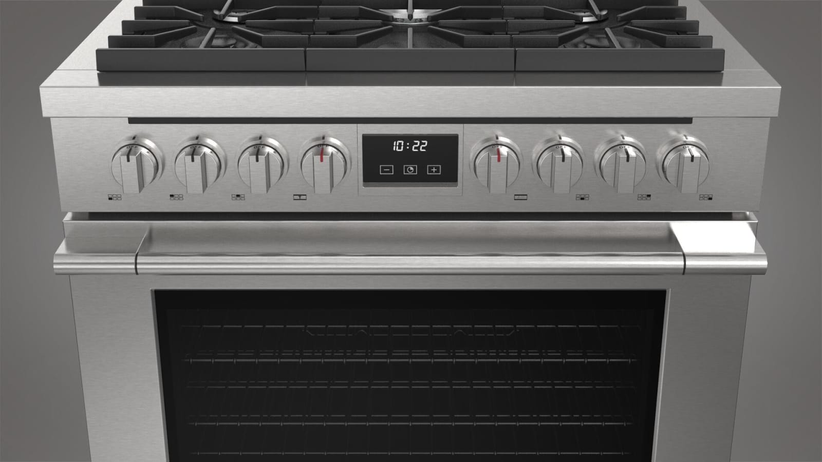 Fulgor Milano Accento 36 inch gas range F4PGR366S2 stainless steel