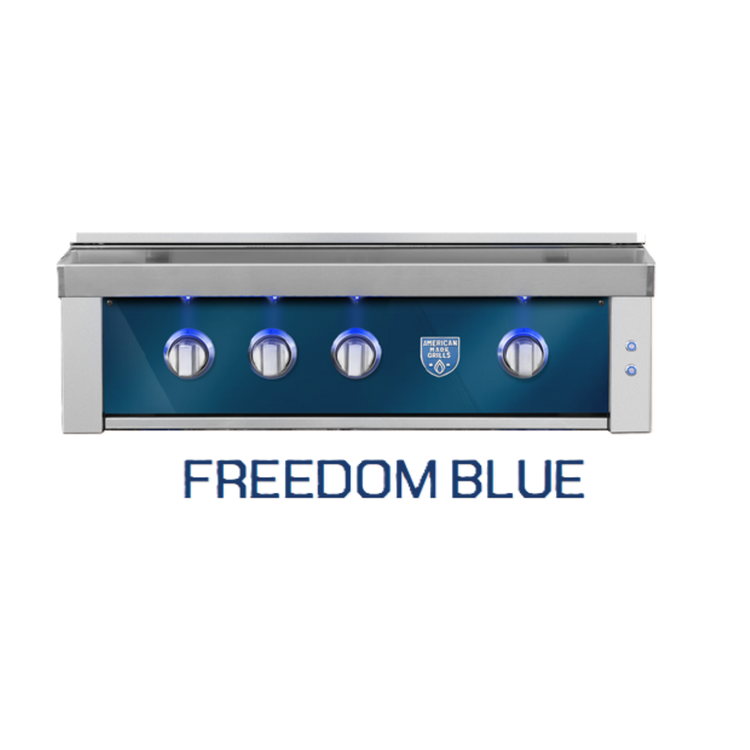 American Made Grills Replaceable Faceplate for 30" Estate and Freedom - Freedom Blue
