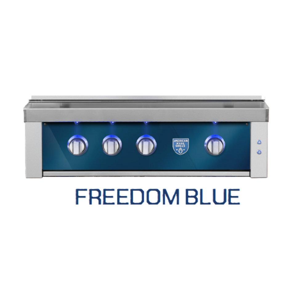American Made Grills Replaceable Faceplate for 36" Estate and Freedom - Freedom Blue