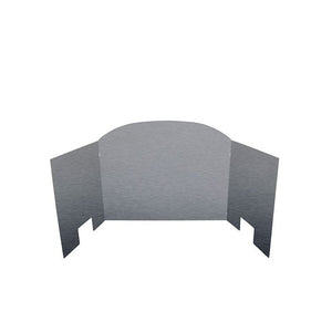 Real Fyre Small Satin Stainless Three-Panel Traditional Fyreback