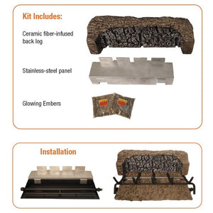 Real Fyre 18" Flame Enhancer Kit