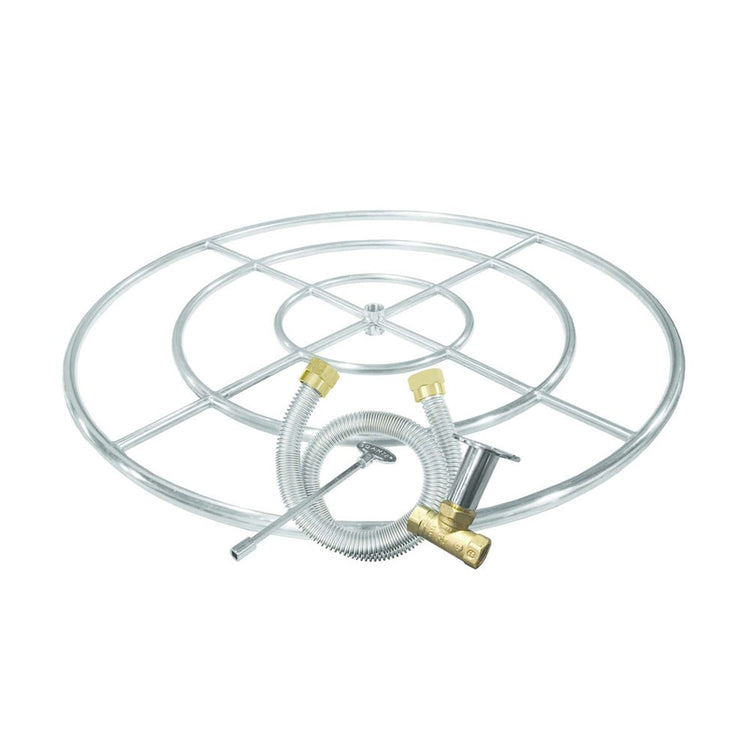 Firegear 48 Inch Single Ring Stainless Steel Burner Kit Natural Gas