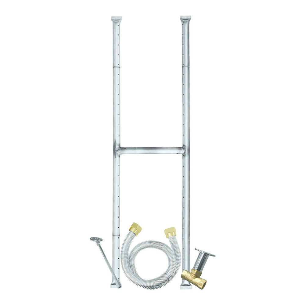 Firegear Stainless Steel Series 48 x 6 Natural Gas Fire Pit H-Burner Kit