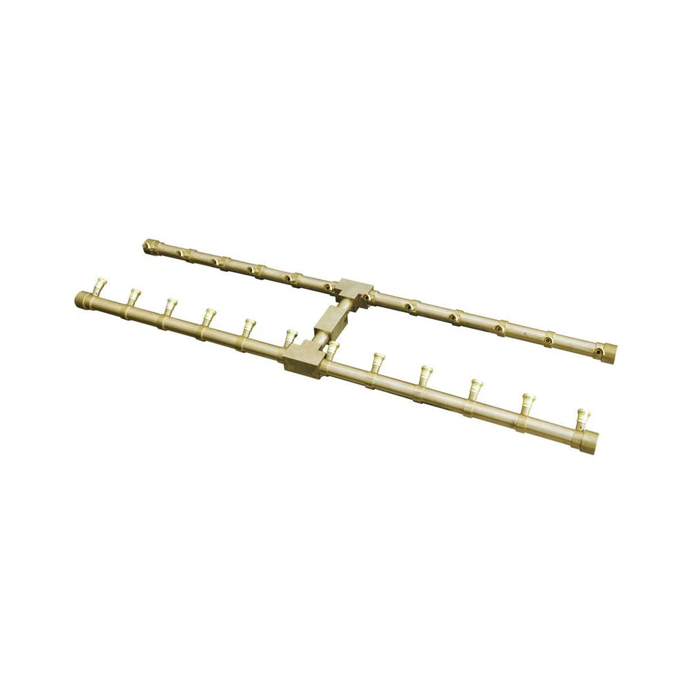 Firegear 30 inch Pro Series Brass Gas Fire Pit H Burner NG