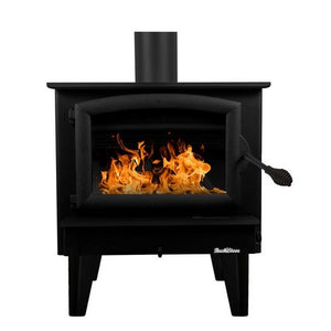 Buck Stove Model 74 Wood Burning Stove With Black Door Finish