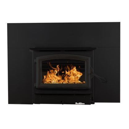Buck Stove Model 21ZC Zero Clearance Wood Burning Stove With Black Door Finish