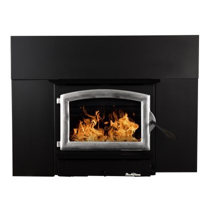 Buck Stove Model 21ZC Zero Clearance Wood Burning Stove With Pewter Door Finish