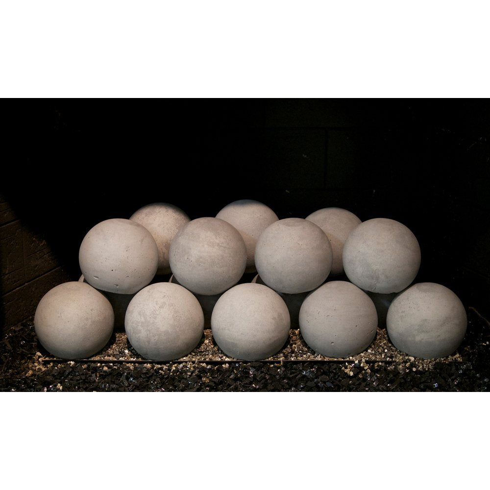 Real Fyre 5" Set of 14 Graystone Fyre Spheres for 18" P45 Burner