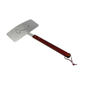 Modern Home Products Stainless Steel Fish Spatula with Rosewood Handle