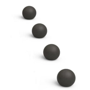 Real Fyre 2" Set of 4 Epic Black Fyre Spheres