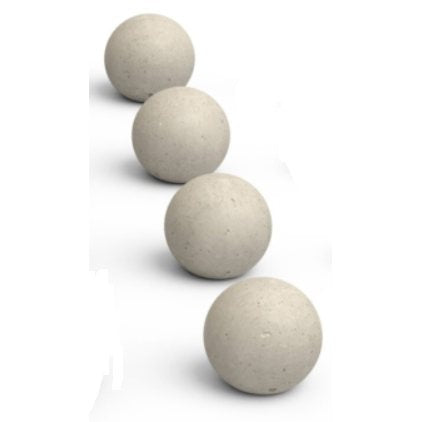 Real Fyre 2" Set of 4 Graystone Fyre Spheres
