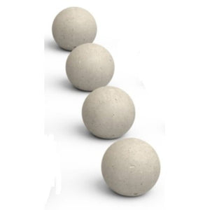 Real Fyre 3" Set of 4 Graystone Fyre Spheres
