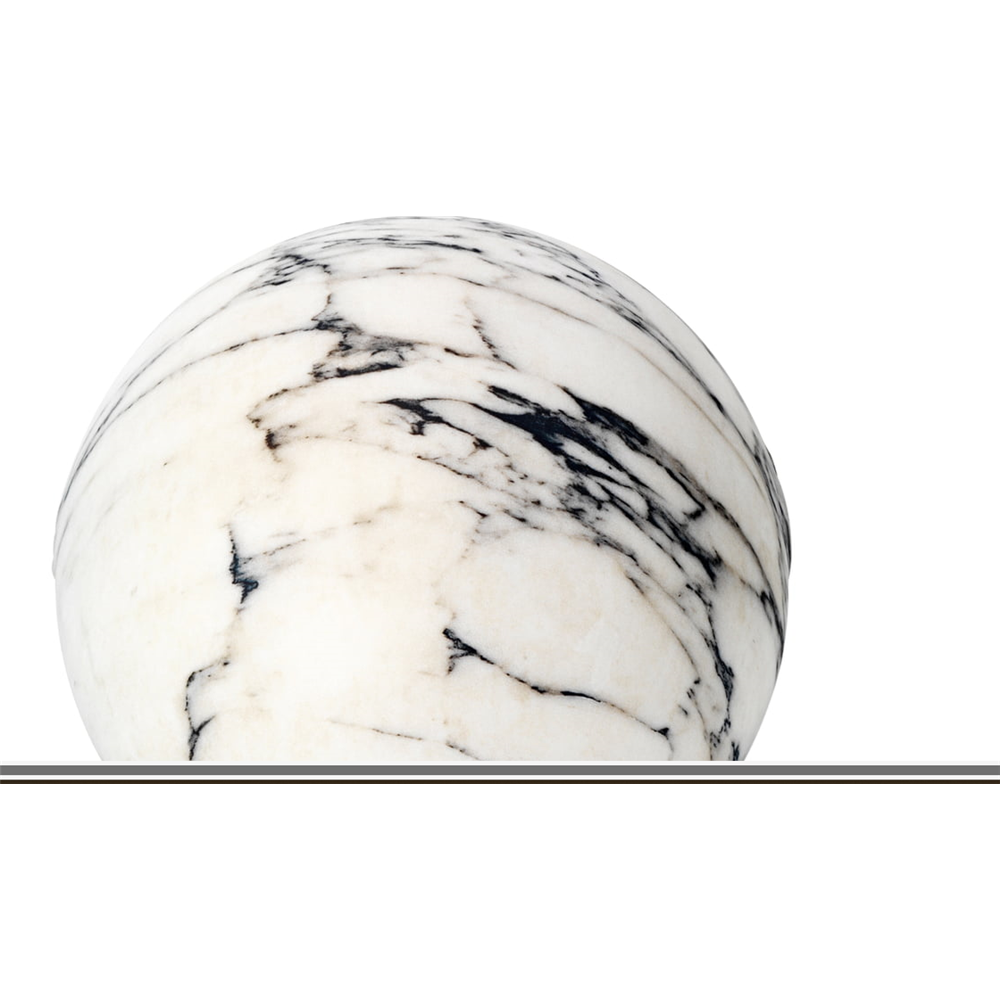 Real Fyre 4" Set of 4 Carrera Marble Fyre Spheres