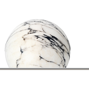 Real Fyre 4" Set of 4 Carrera Marble Fyre Spheres