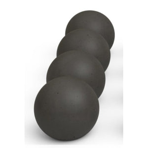 Real Fyre 6" Set of 4 Epic Black Fyre Spheres