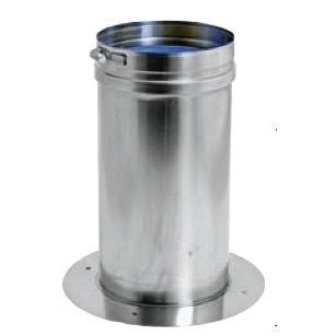 Duravent 6 inch FasNSeal Aerco International Appliance Adapter Adapters