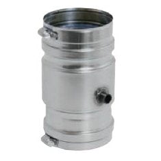 Duravent 3 inch FasNSeal Universal Appliance Adapter with Condensate Drain