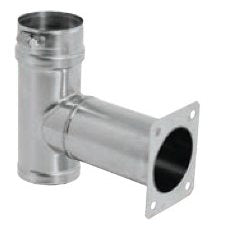 Duravent 3 inch FasNSeal Weil McLain Tee Appliance Adapter Adapters