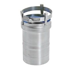 Duravent 3 inch Burnham & Quietside Termination Appliance Adapter FasNSeal