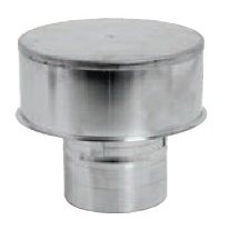 Duravent 4 inch FasNSeal Severe Weather Rain Cap Caps