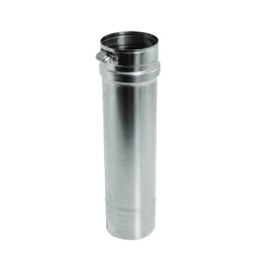 Duravent 8 inch Single Wall Pipe 24 inch Length FasNSeal