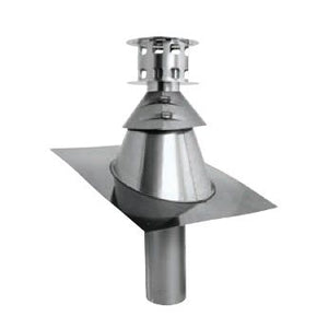 Duravent 7 inch FasNSeal Variable Pitch Flashing Kit Flashings