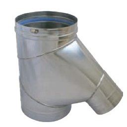 Duravent 6x8 inch FasNSeal Single-Wall Increaser Wye