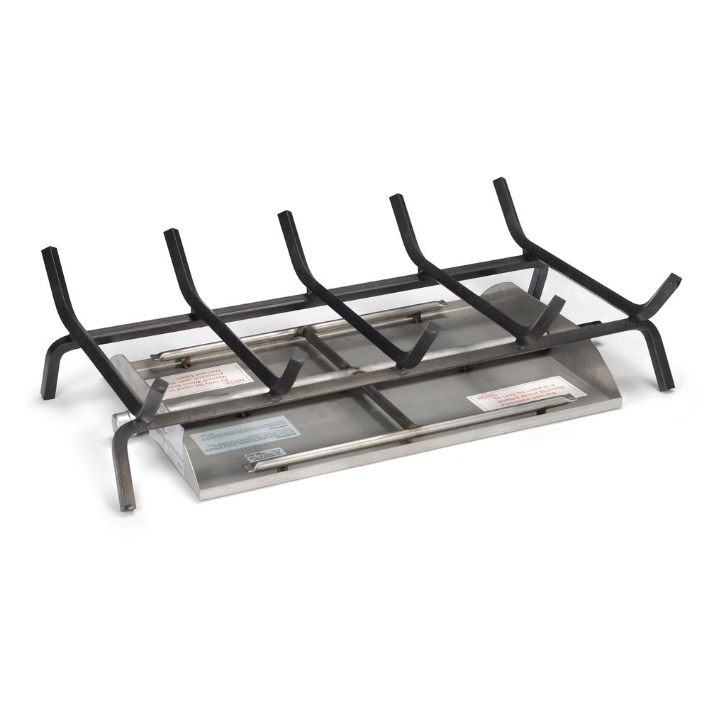 Real Fyre 60" Natural Gas See Through Stainless Steel G45 Match Lit Burner System