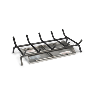 Real Fyre 16/19" Natural Gas G45 See Through Stainless Steel Manual valve with Standing Pilot Burner System