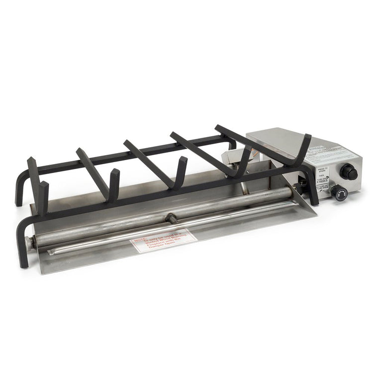 Real Fyre 36" Natural Gas Stainless Steel G45 Safety Valve Burner System