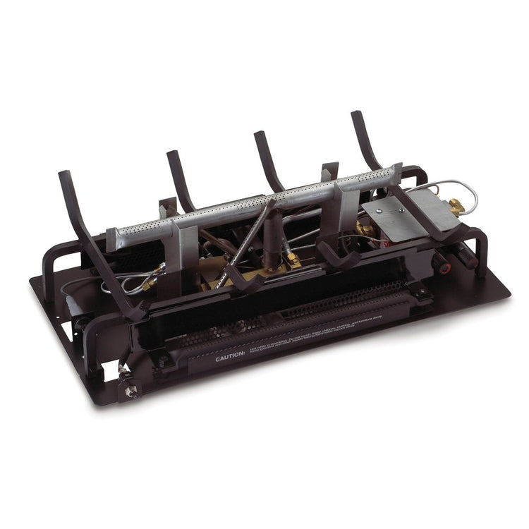 Real Fyre 24" Natural Gas See Through Vent Free 12 Series Remote On/Off with Standing Pilot Burner System