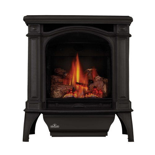 Napoleon Bayfield Black Direct Vent Natural Gas Stove, Electronic Ignition