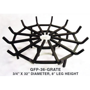 Golden Blount 36" Grand Fire Pit Grate Grates