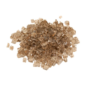 Real Fyre Bronze Crushed Fyre Glass view 2