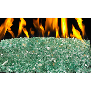 Real Fyre Emerald Crushed Fyre Glass GL-40-E