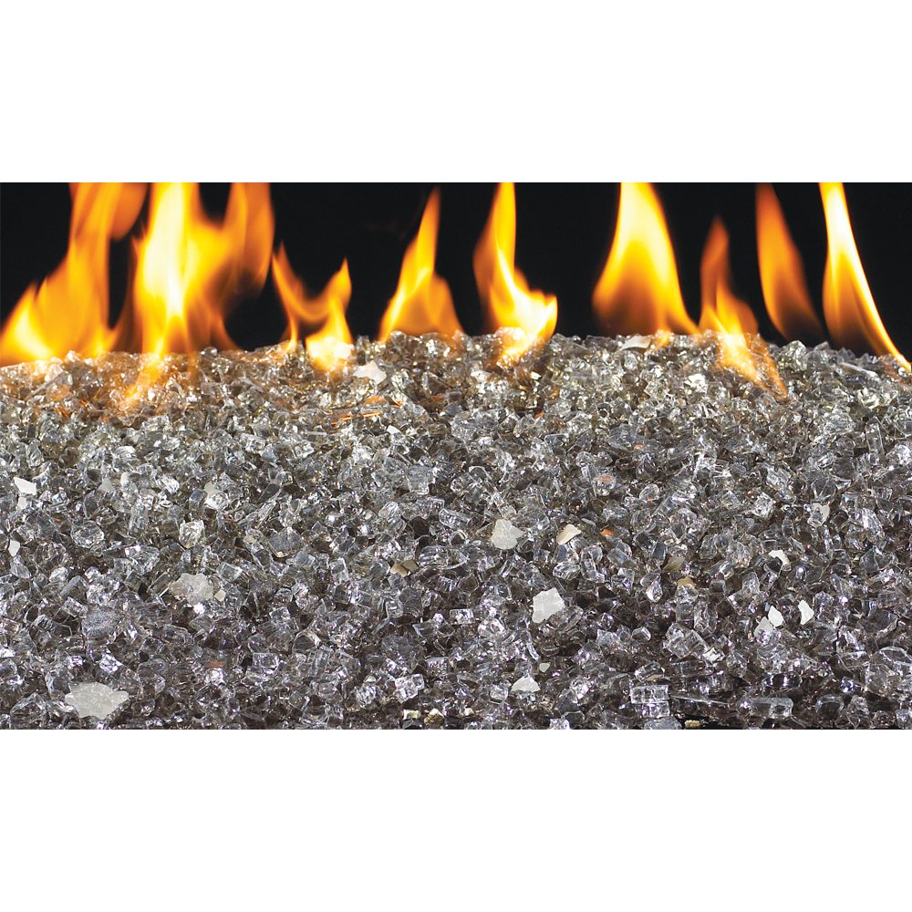 Real Fyre Bronze Crushed Fyre Glass