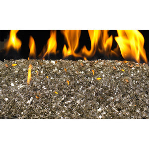Real Fyre Bronze Reflective Crushed Fyre Glass GL-10-ZR view 2